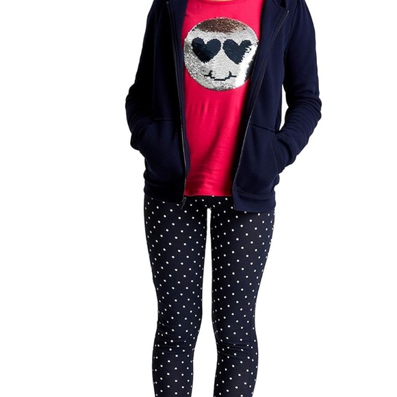 Girls French Toast Zip up jacket - Picture 3 of 5